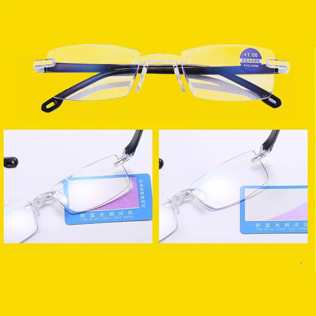 Clarity Blue Glasses – Anti-Glare Auto Focus Eyewear Unisex Blue Light Glasses Axl Default Title