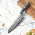 Damascus Steel Chef's Knife – 20cm Japanese-Style Kitchen Cleaver Chef's Kitchen Knife Axl Seiko knife