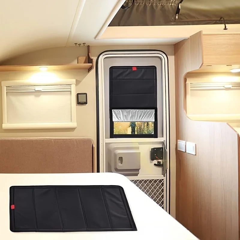 RV Blackout Curtains – Foldable Lightweight Sunshade Curtains RV Blackout Curtains Axl
