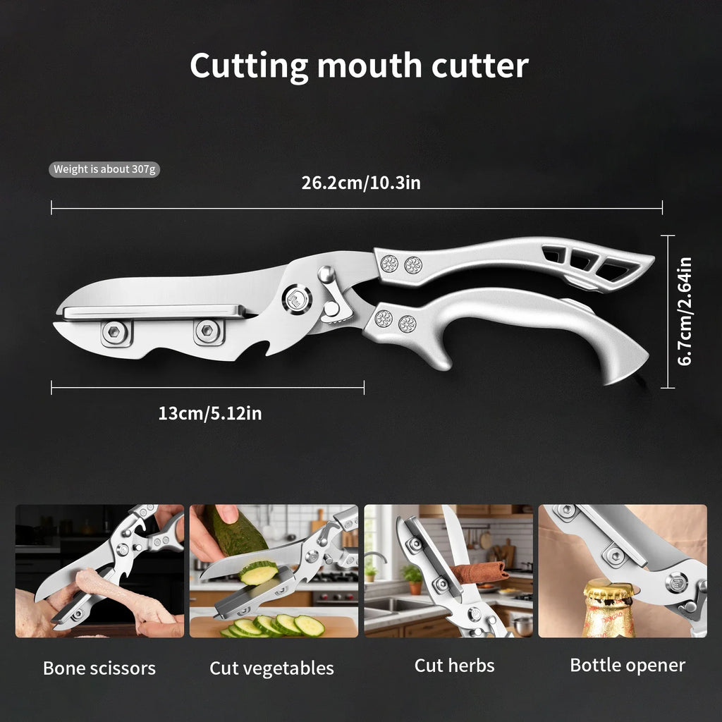 PLYS Multifunctional Kitchen Scissors & Chopping Board Set Kitchen Scissors Set Axl
