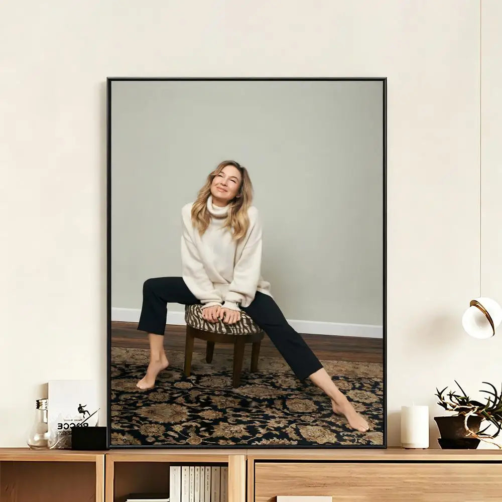 Renee Zellweger HD Poster – Waterproof Wall Art Home Decor Wall Art Poster Axl