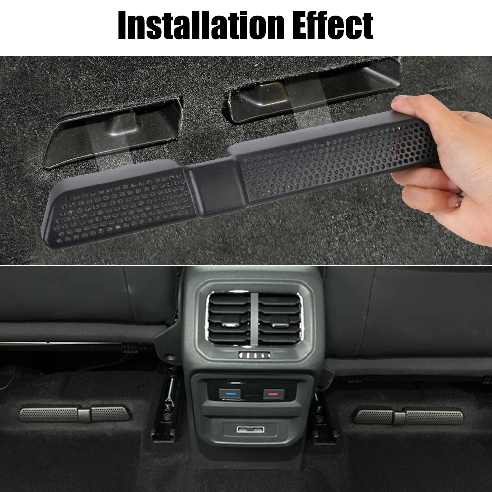 Under-Seat AC Vent Duct Cover 2-Pack | VW Touran & Tiguan L Car Vent Cover Axl