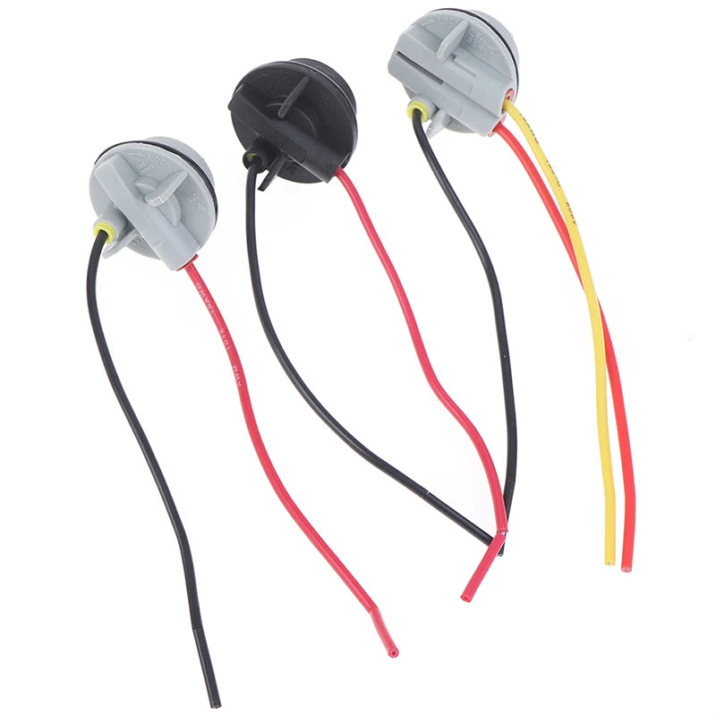 2-Pack 1156 1157 BAY15D Bulb Socket Adapter – Pre-Wired Car Bulb Socket Adapter Axl