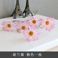 5-Head Artificial Daisy Bouquet – Colorful Fake Flowers Decor Artificial Flower Bouquet Axl Pink