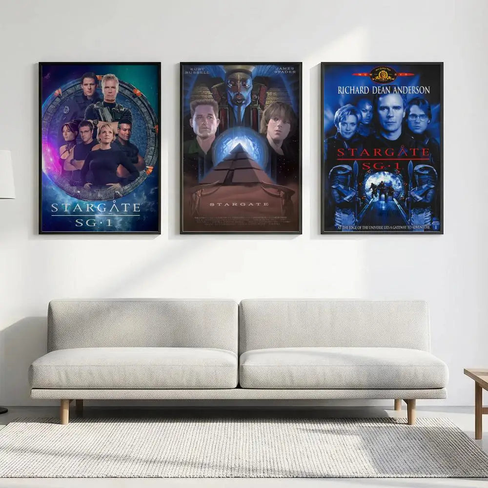 Stargate SG-1 HD Poster – Waterproof Wall Art Home Decor Wall Art Poster Axl