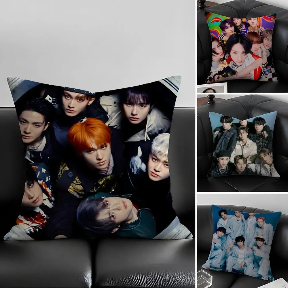 NCT Dream Kpop Linen Cushion Cover | Sofa & Bedroom Decor Decorative Cushion Cover Axl