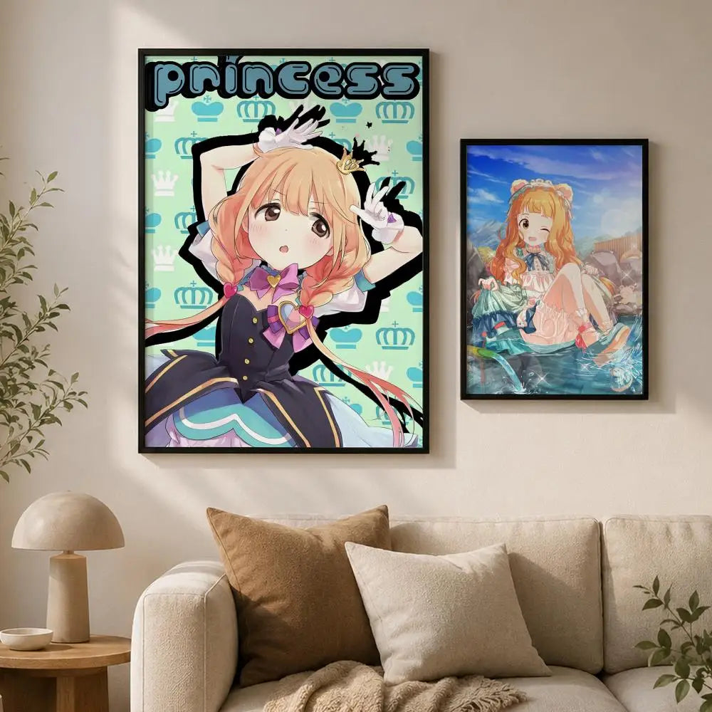 Ichihara Nina Cinderella Girls PVC Wall Poster – Peel & Stick HD Anime Wall Poster Axl