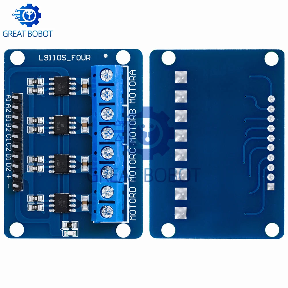 L9110S 4-Channel DC Motor Driver Board for Smart Car & Robot Motor Driver Board Axl