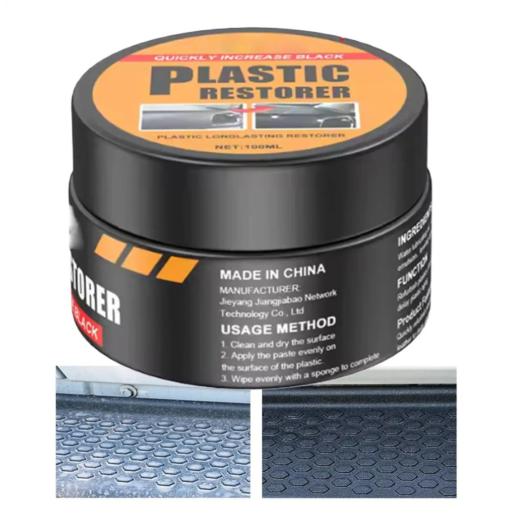 Car Interior Leather & Plastic Repair Polishing Cream 50/100ml Car Interior Care Cream Axl