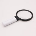 10X 30X LED Magnifying Glass – 110mm Large Lighted Magnifier LED Magnifying Glass Axl WHITE