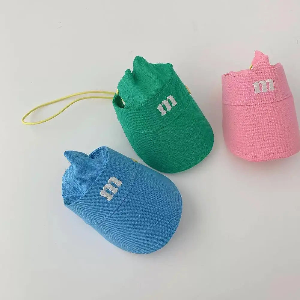 Dog Canvas Baseball Cap with Ear Holes – Sun Visor for Small Dogs Dog Sun Visor Cap Axl