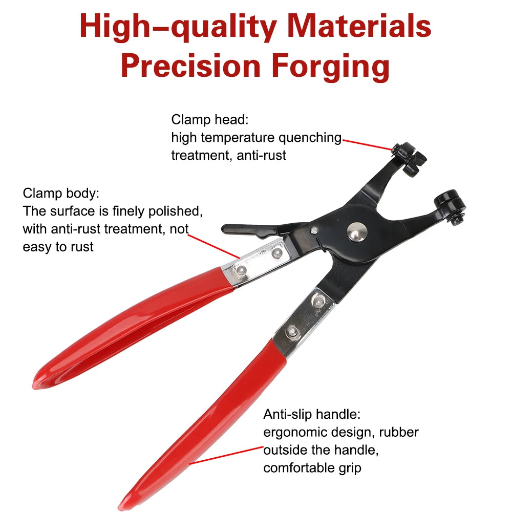 Hose Clamp Pliers – Flat Band Ring Type Removal Tool Hose Clamp Pliers Axl