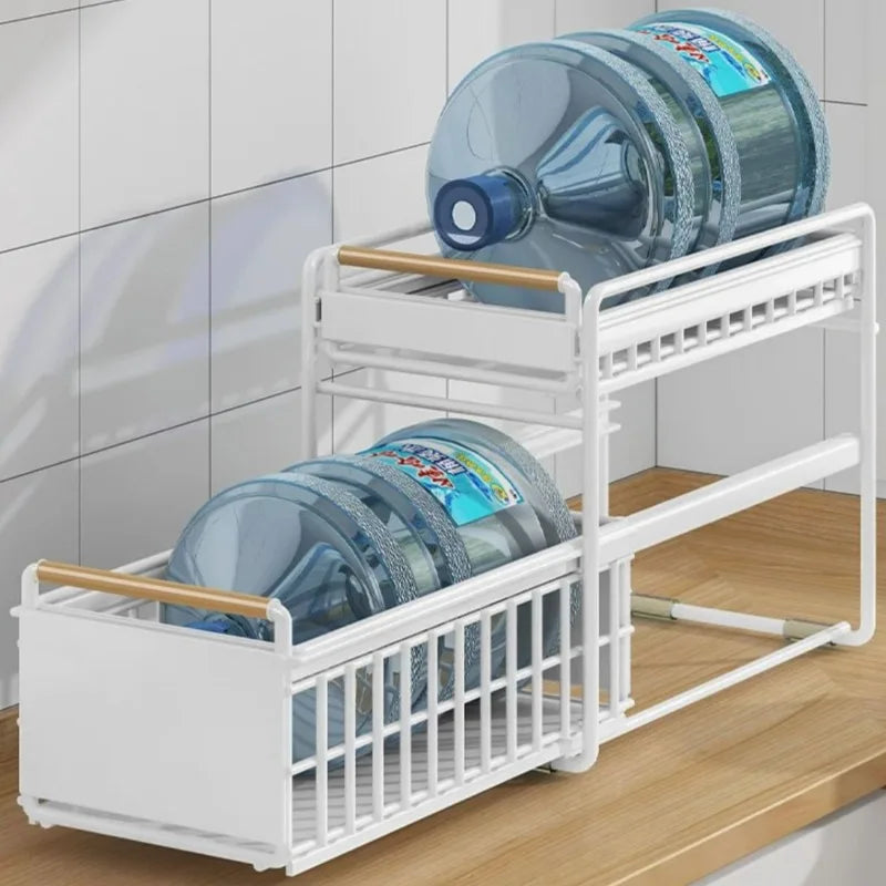 Multifunctional Kitchen Storage Rack – Large Capacity Organizer Kitchen Storage Rack Axl