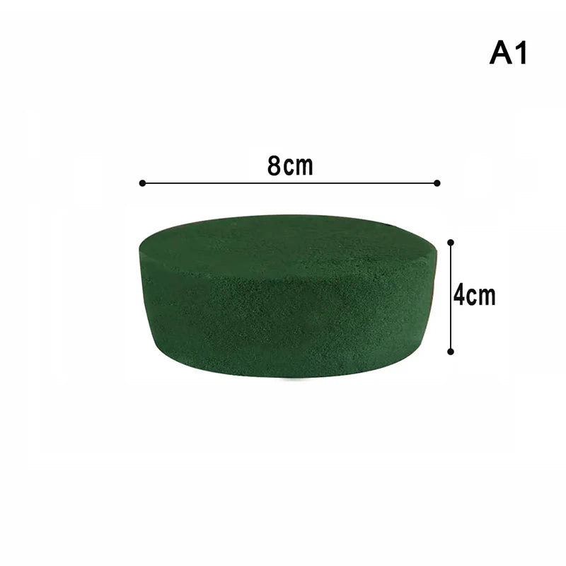 Wet Floral Foam Cylinder – DIY Wedding Flower Arrangement Block Floral Foam Block Axl A1
