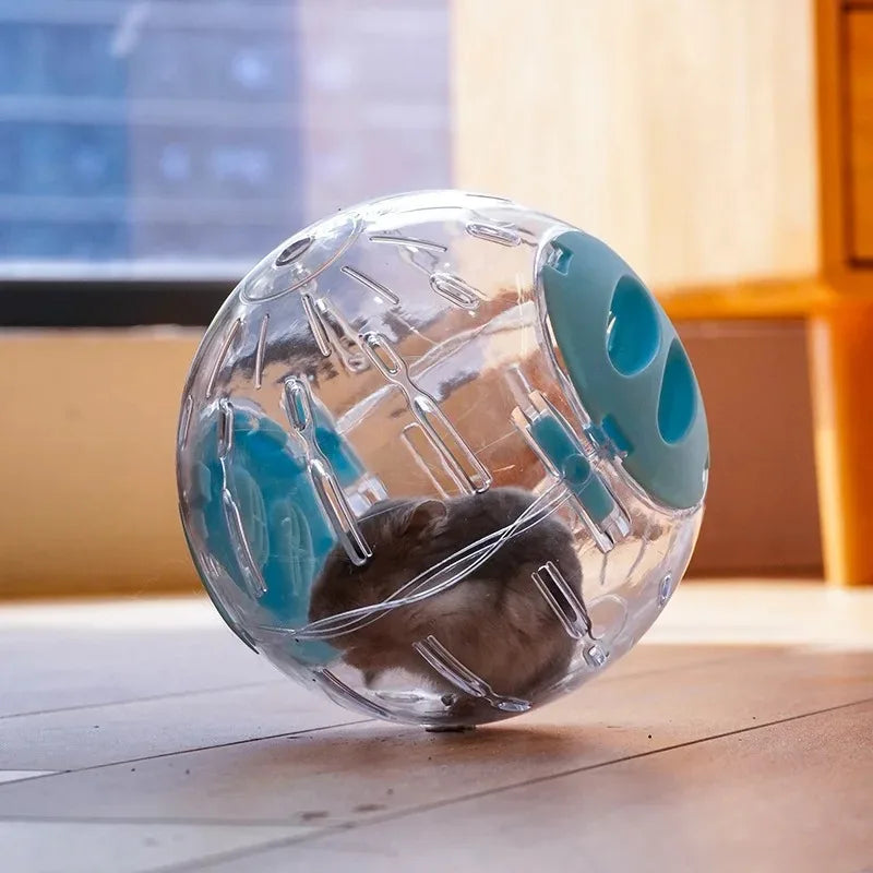 Hamster Exercise Ball – Transparent Running Ball for Small Pets Small Pet Exercise Ball Axl