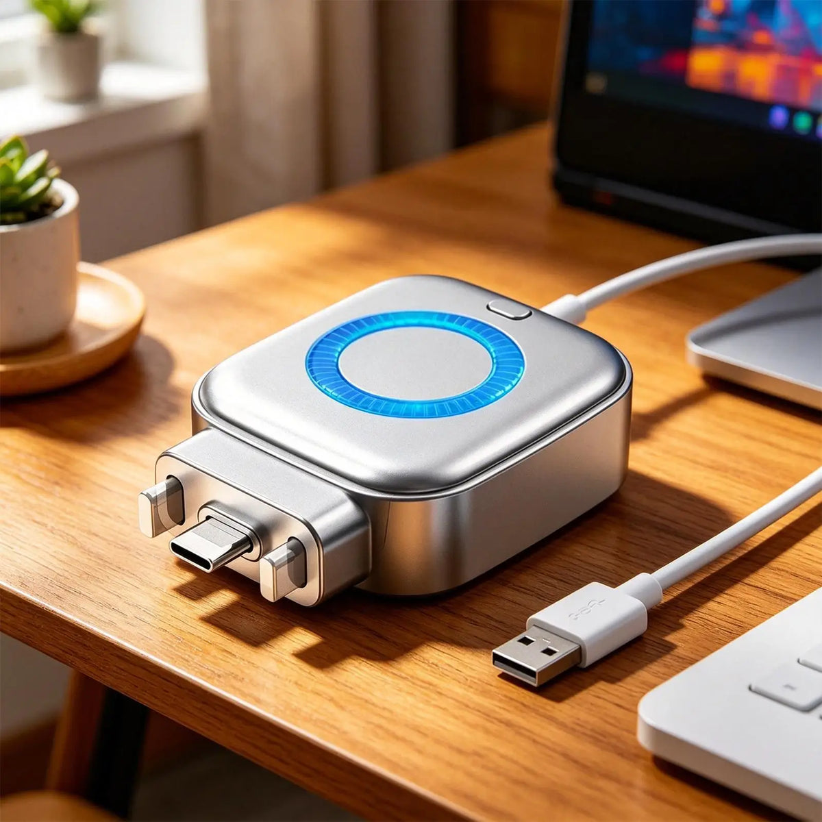 140W Auto-Disconnect Smart Charger | Overcharge Protection Smart Charging Adapter Axl