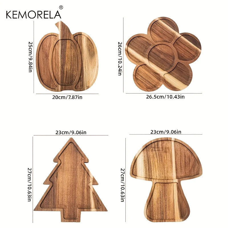 Wooden Charcuterie Board Serving Tray | Party Appetizer Charcuterie Board Axl