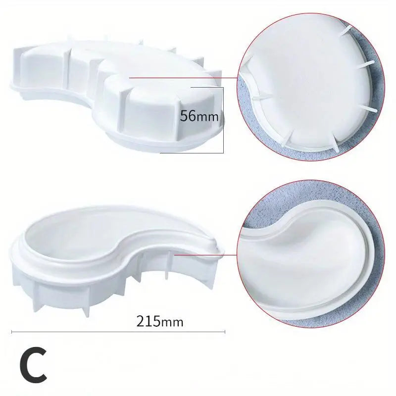 Diamond Moon Rabbit Silicone Mould – Moon Cake Baking Mold Silicone Baking Mould Axl C