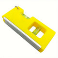 Mini Magnetic Torpedo Level with Chain & Bubble Vial | DIY Tool Torpedo Level Axl yellow