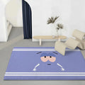 South Park Cartoon Flannel Floor Mat – Non-Slip Indoor Rug Cartoon Floor Mat Axl White2 60x90cm