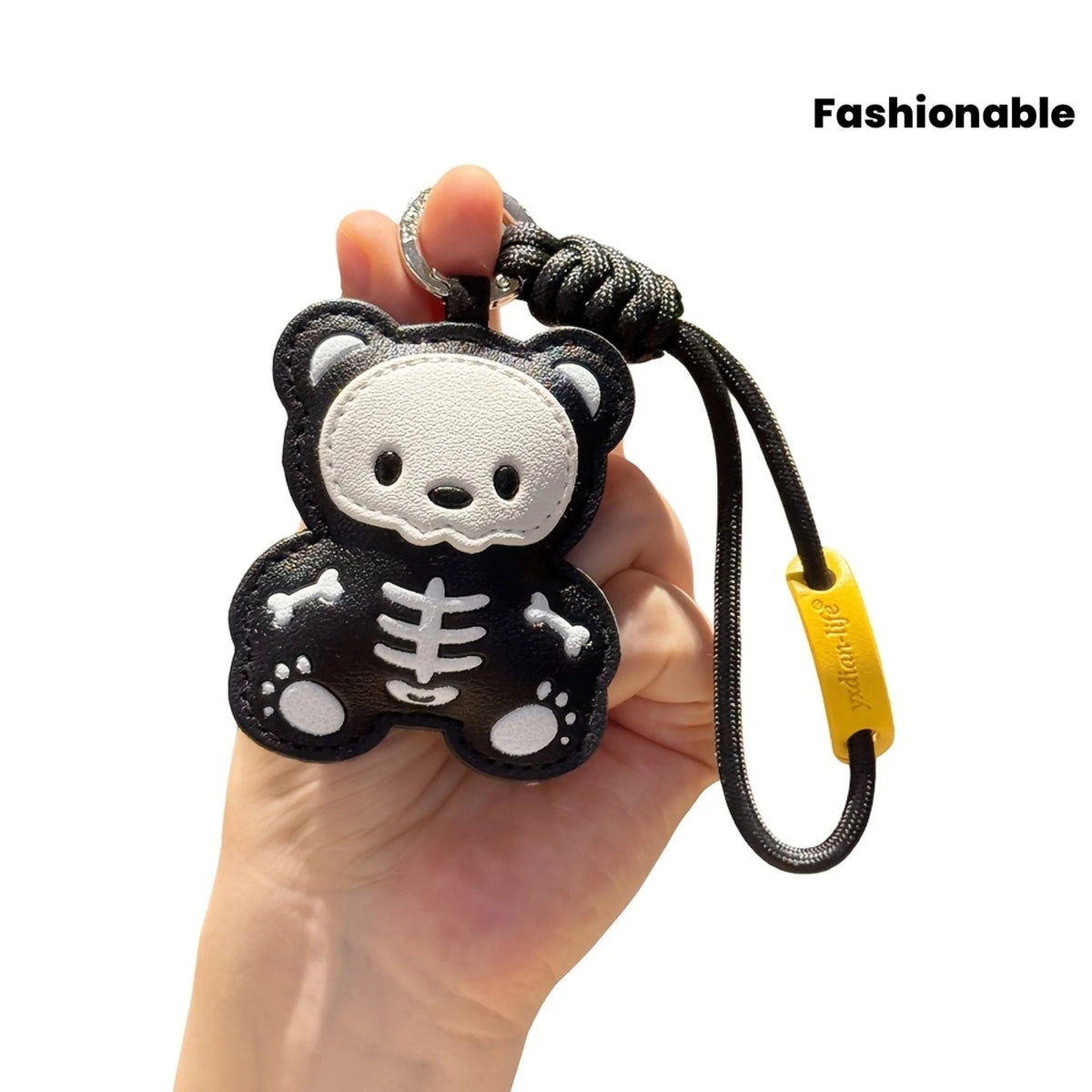 Faux Leather Animal Keychain Pendant – Halloween Gift Keychain Bag Pendant Axl
