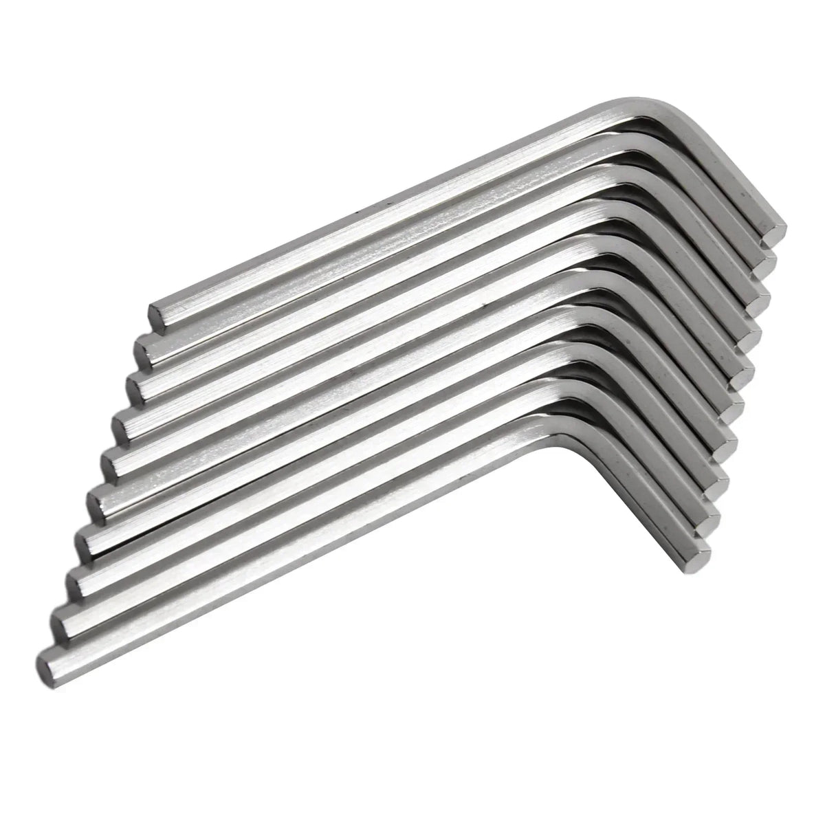10-Piece L-Type Hex Wrench Set – Short Arm Allen Keys 1.5–6mm Hex Wrench Set Axl