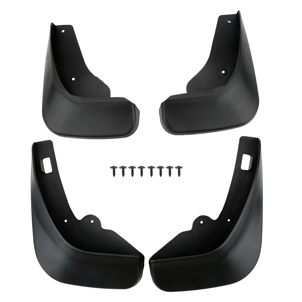 Ford Focus 2 MK2 MK2.5 Mud Flaps Splash Guards 2005–2011 Mud Flaps Set Axl black