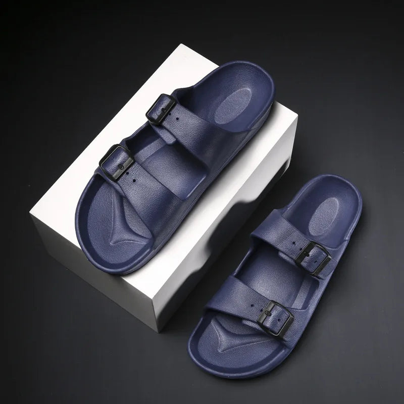 YBQJOO Open Toe Beach Flip-Flop Sandals – Men & Women Beach Flip-Flop Sandals Axl