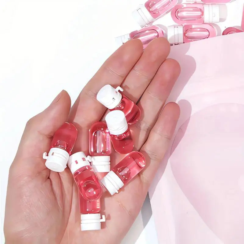 10-Pack 2ml Leak-Proof Glass Travel Bottles with Flip-Top Cap Travel Bottle Set Axl