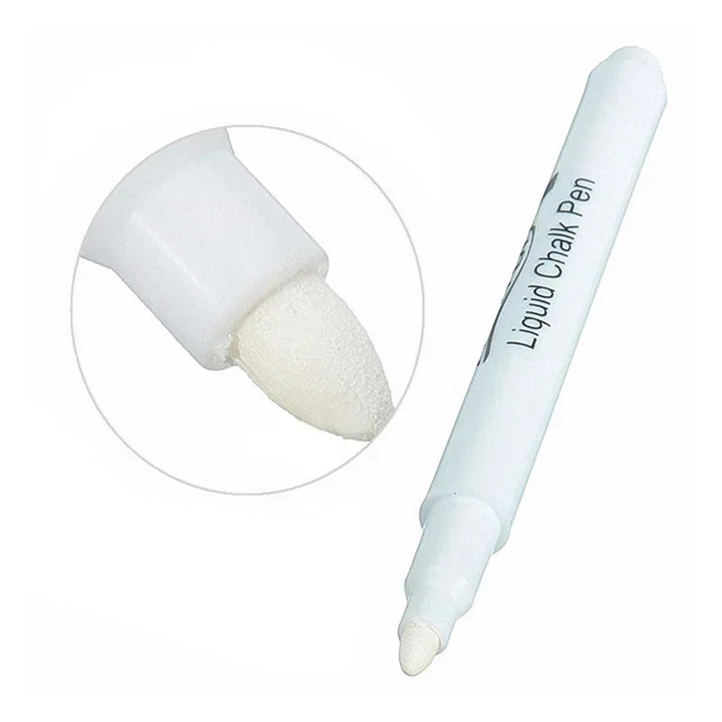 3-Pack White Liquid Chalk Markers for Glass & Chalkboard Liquid Chalk Markers Axl