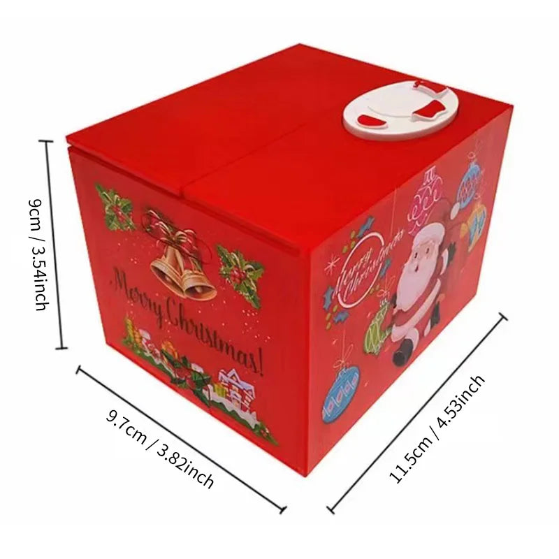 Electric Santa Claus Piggy Bank – Fun Animated Coin Bank for Kids Electric Piggy Bank Axl