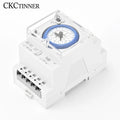 DIN Rail Mechanical Timer Switch 24H 96 Segments 16A | SUL181D Mechanical Timer Switch Axl 110-230VAC