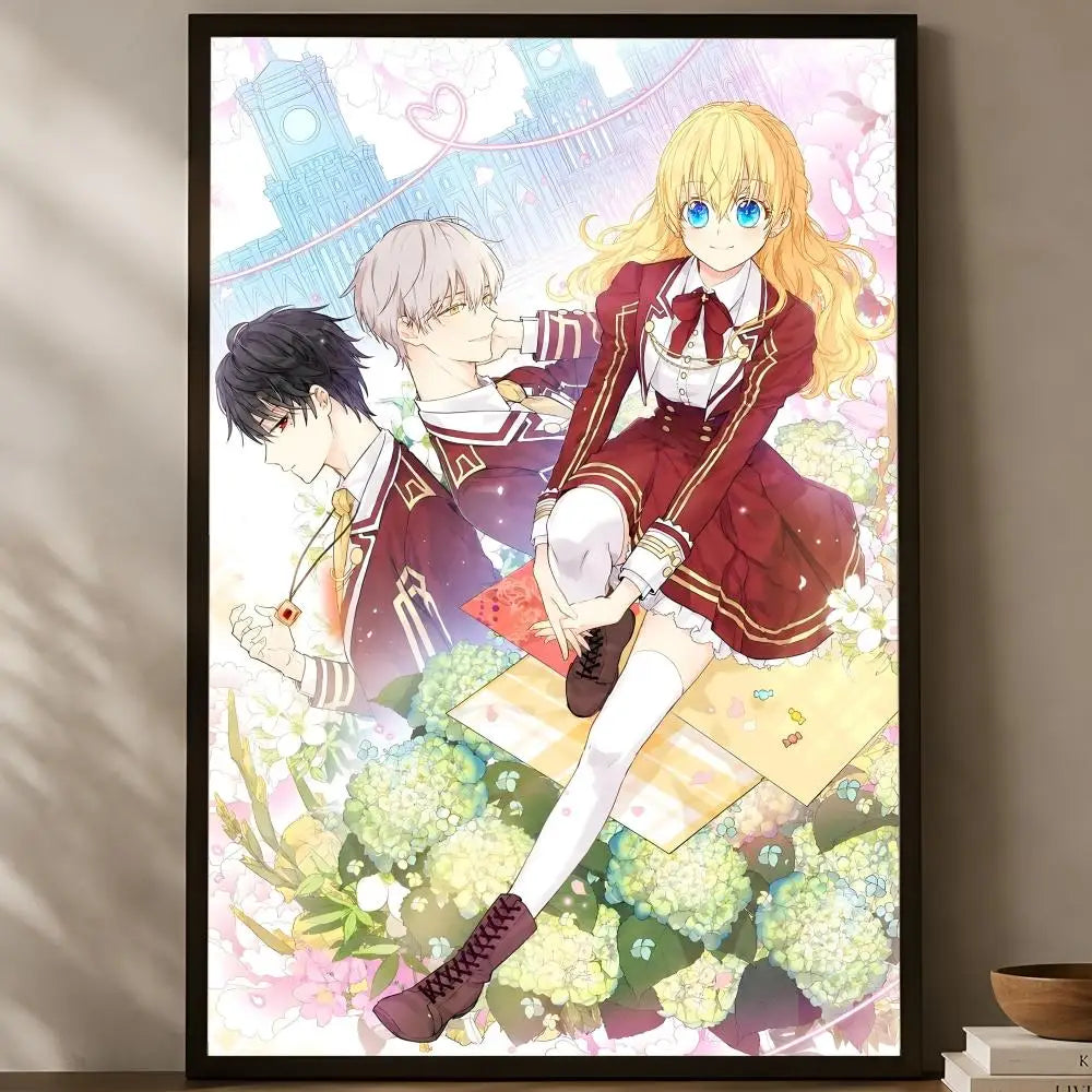 Who Made Me A Princess HD PVC Self-Stick Wall Poster Wall Art Poster Axl White16 60X90cmNoframe