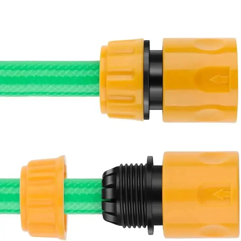 Garden Hose Quick Connector 3/4 & 1/2 Inch Faucet Adapter Hose Faucet Connector Axl