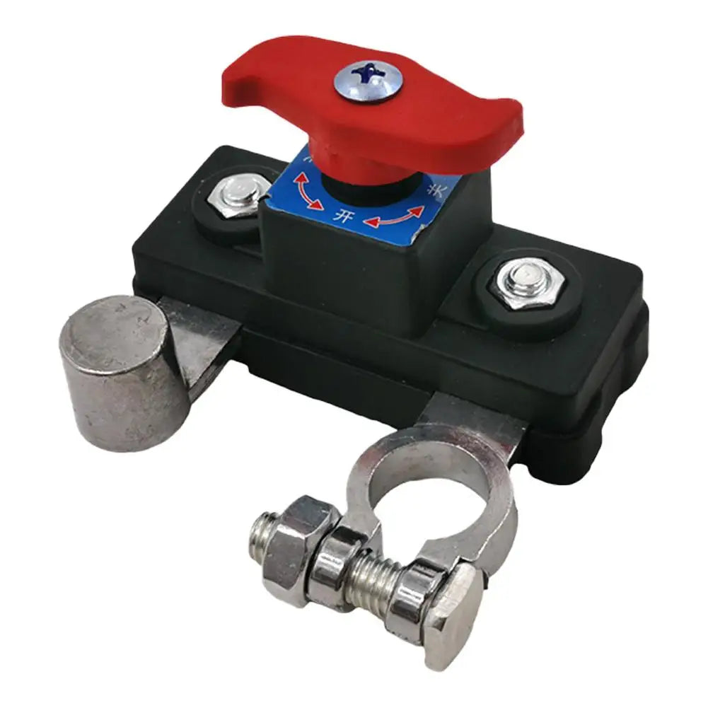 Battery Master Disconnect Switch 12-24V Negative Terminal Cut Off Battery Disconnect Switch Axl B