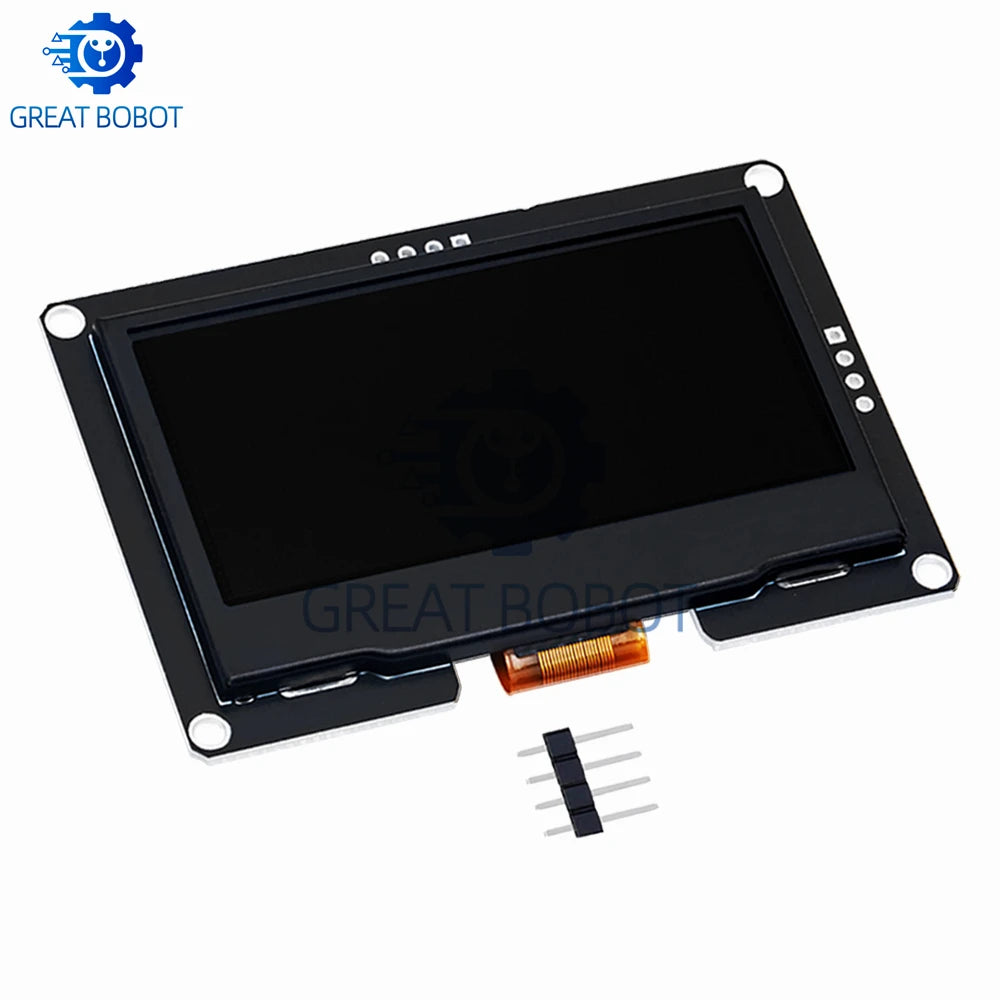 2.42" 128x64 OLED Display Module – I2C & SPI, White/Blue OLED Display Module Axl