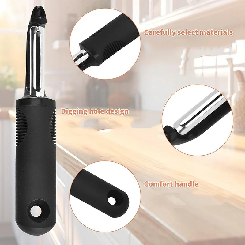Swivel Vegetable Peeler – Stainless Steel Fruit & Veggie Tool Vegetable Peeler Axl