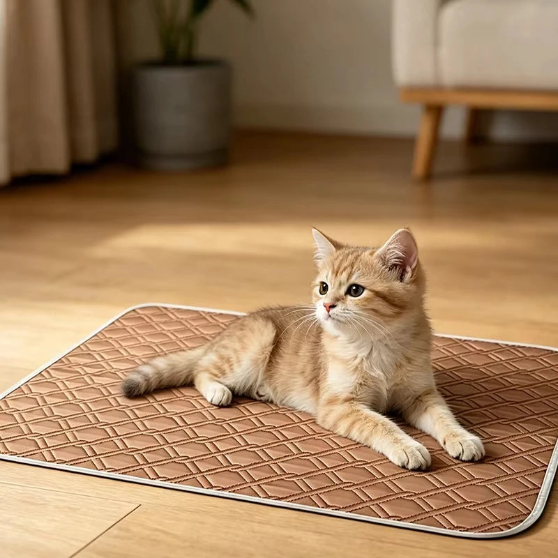 Dog & Cat Cooling Mat – Washable Breathable Pet Bed Pad Pet Cooling Mat Axl 1PC 30x40cm