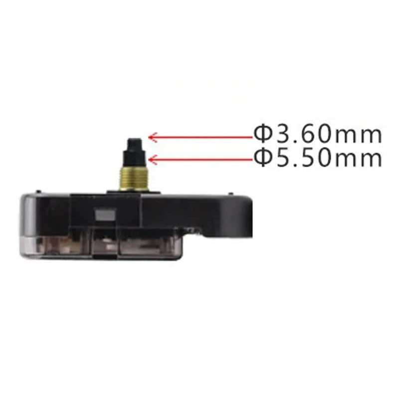 YOUNGTOWN Silent Sweeping Quartz Wall Clock Movement 12888 Clock Movement Axl
