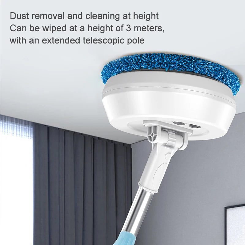 BALASHOV Cordless Electric Spin Mop – 2-in-1 Wet & Dry Cleaner Electric Spin Mop Axl