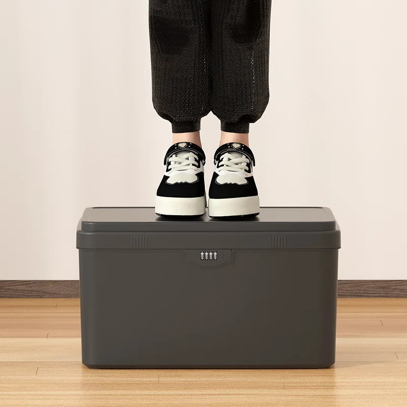 Portable Lockable Storage Box – 4-Digit Combination Lock Lockable Storage Box Axl