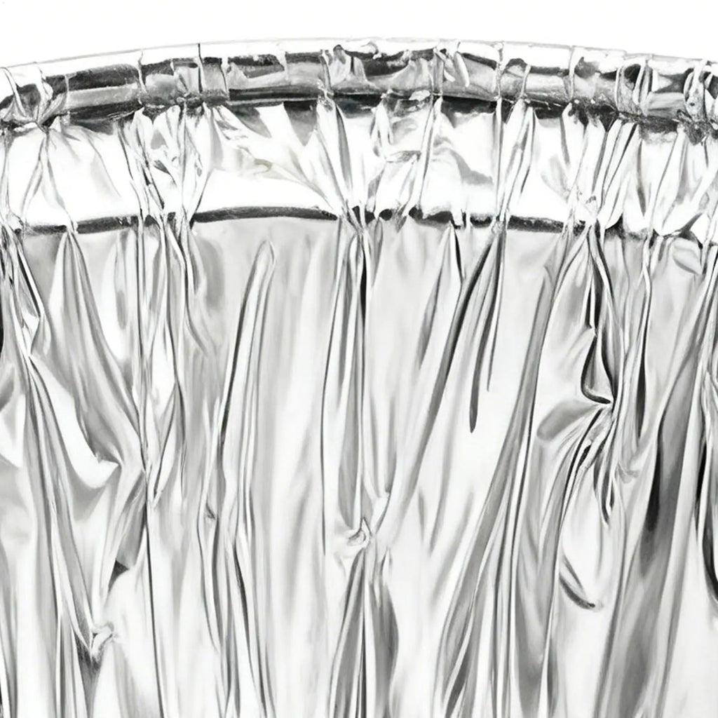 50-Pack Reusable Aluminum Foil Food Covers – Elastic Insulation Lids Food Insulation Covers Axl Default Title