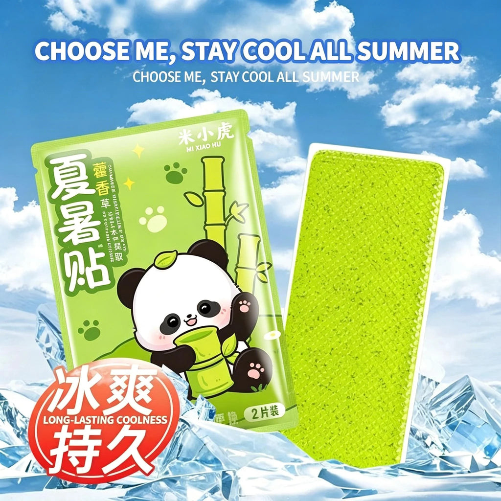 Panda Cooling Patch – Cold Compress Ice Sticker for Outdoors Cooling Patch Axl