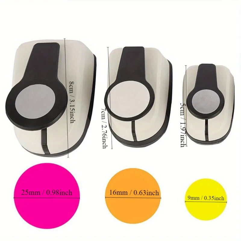 Circle Hole Punch for Scrapbooking, Cards & DIY Paper Crafts Paper Craft Punch Axl 25mm