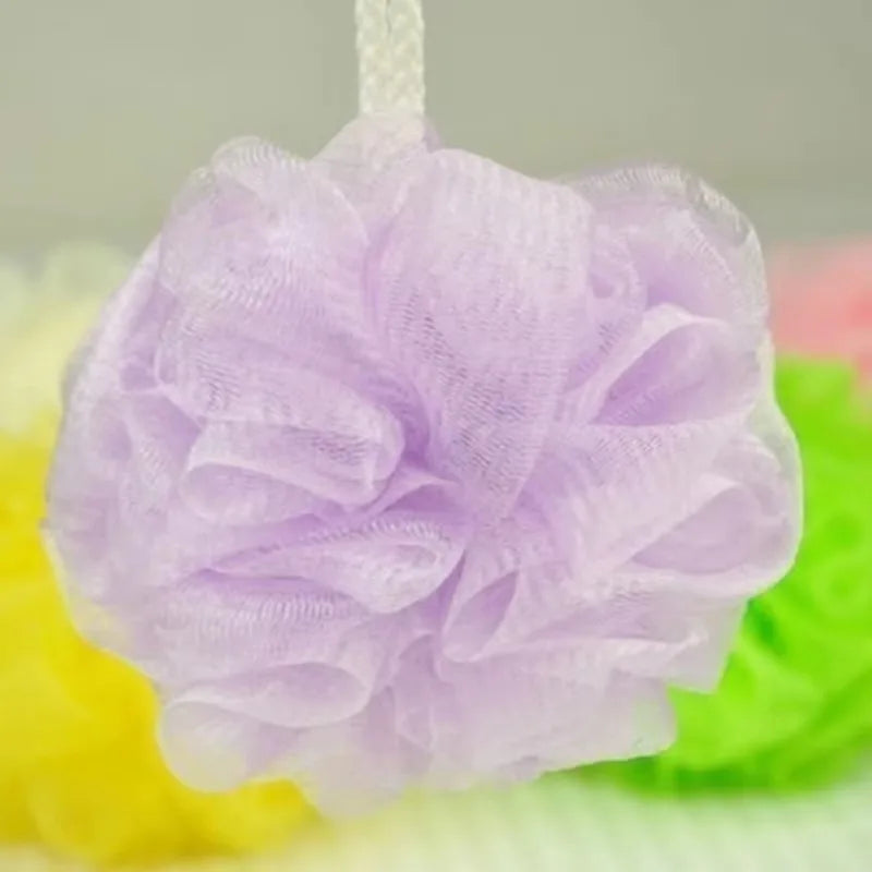 10-Pack Exfoliating Mesh Bath Sponge Puff Balls – Random Colors Bath Sponge Puff Axl