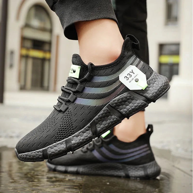 AZGB Unisex Breathable Mesh Running Shoes – Lightweight Sneakers Running Sneakers Axl