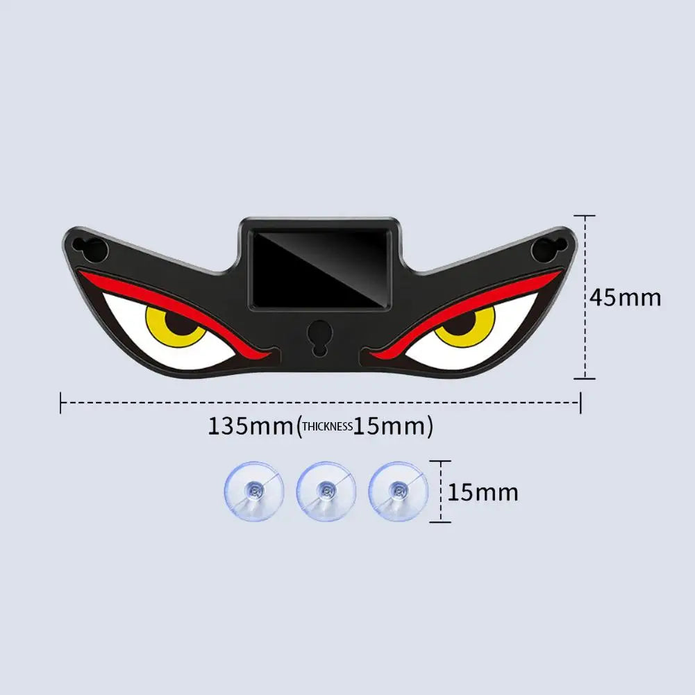 Solar LED Devil Eyes Car Atmosphere Light | Type-C Charging Car Atmosphere Light Axl
