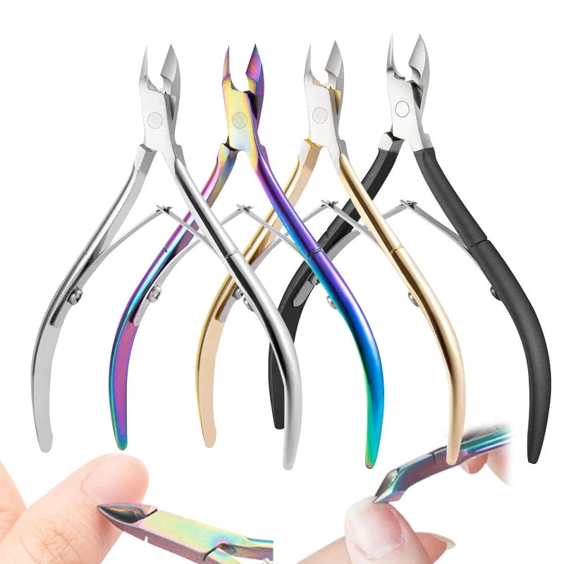 Stainless Steel Cuticle Nipper – Manicure & Pedicure Trimmer Cuticle Nipper Axl