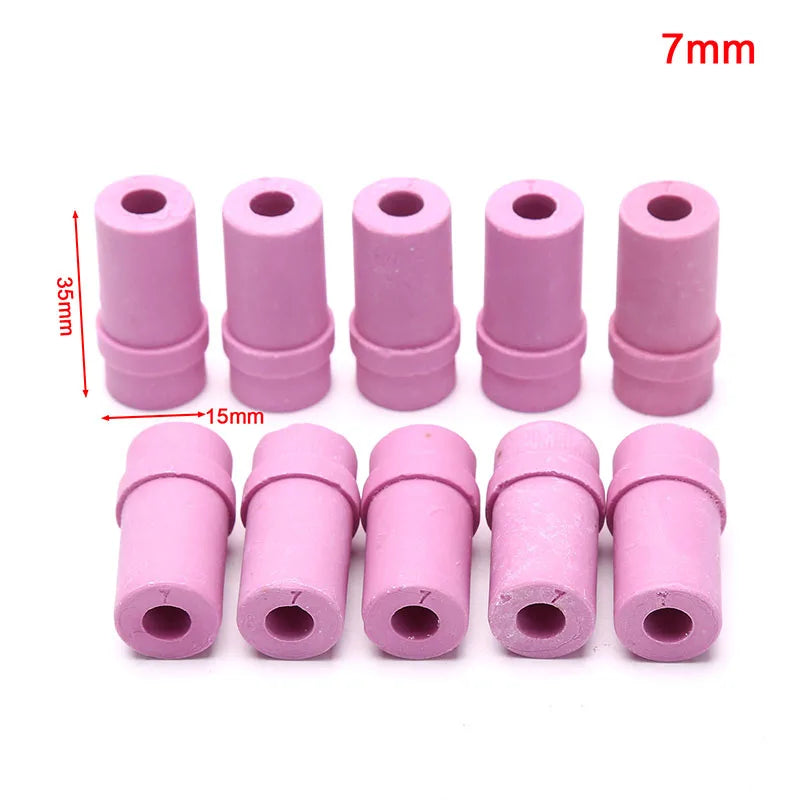 10-Pack Ceramic Sandblast Nozzles for Pneumatic Blasting Tools Sandblast Nozzles Axl 7mm