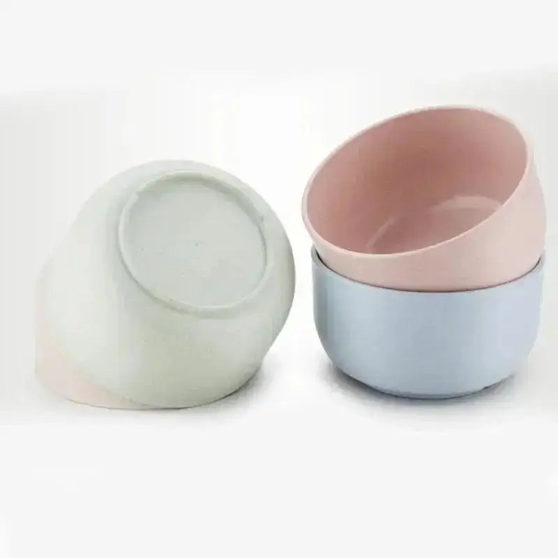 4-Piece Food-Grade Rice Bowl Set – Portable Dining Tableware Dining Bowl Set Axl
